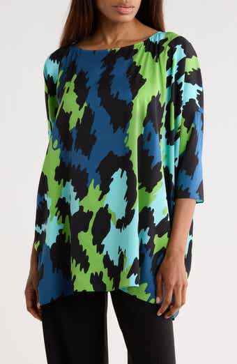 Diane von Furstenberg Diane Silk Blend Tunic Top