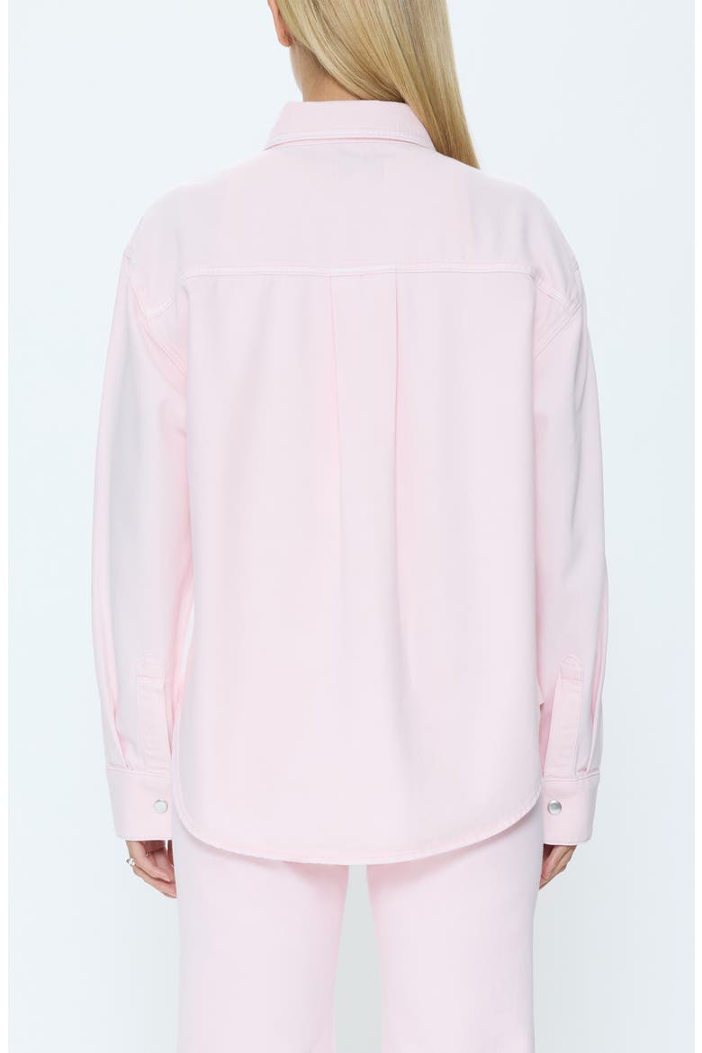 Elin Snap Front Shirt, Alternate, color, BLUSH