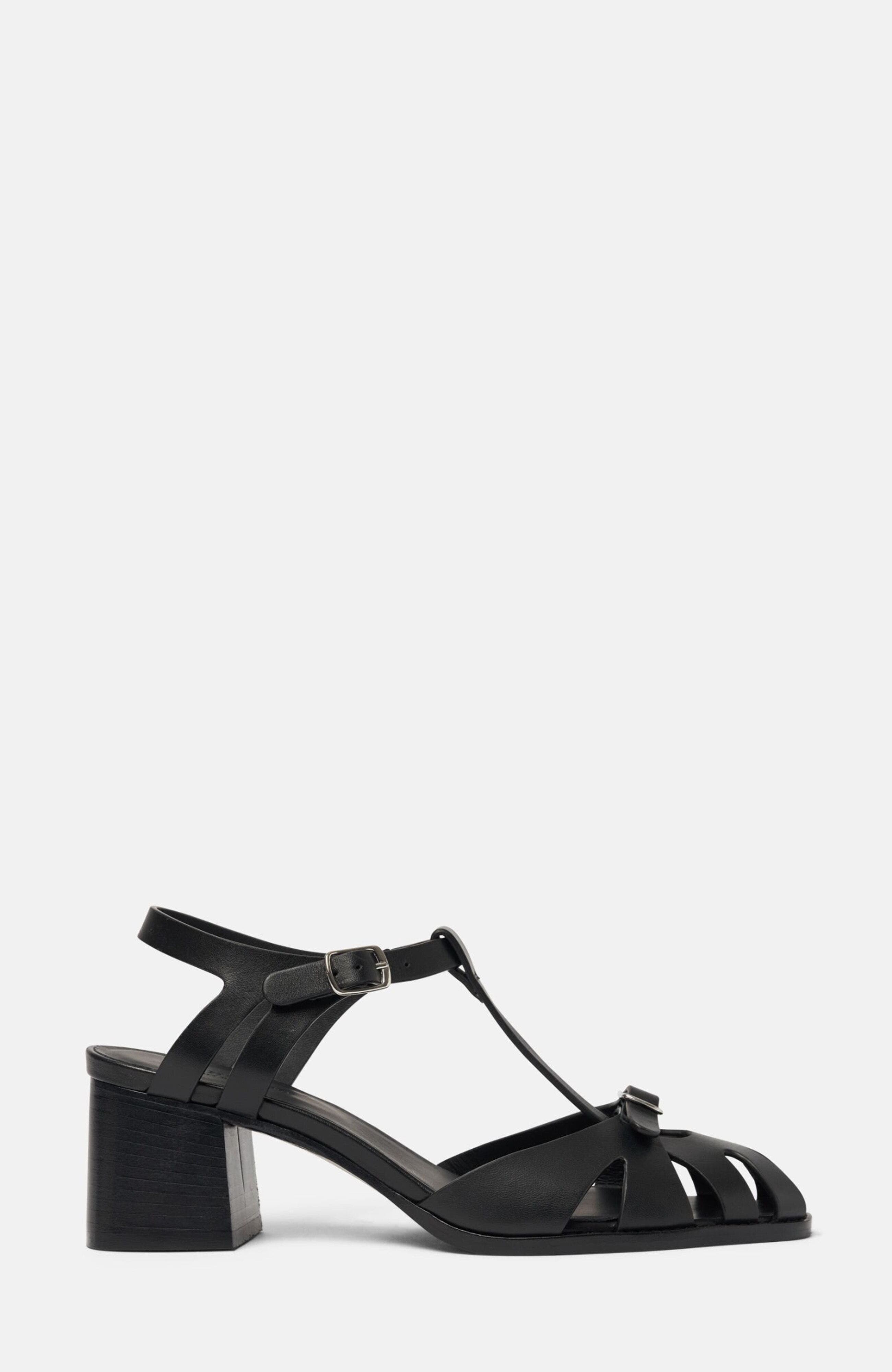 SCAROSSO Giulia Sandals, Alternate, color, Black - Calf