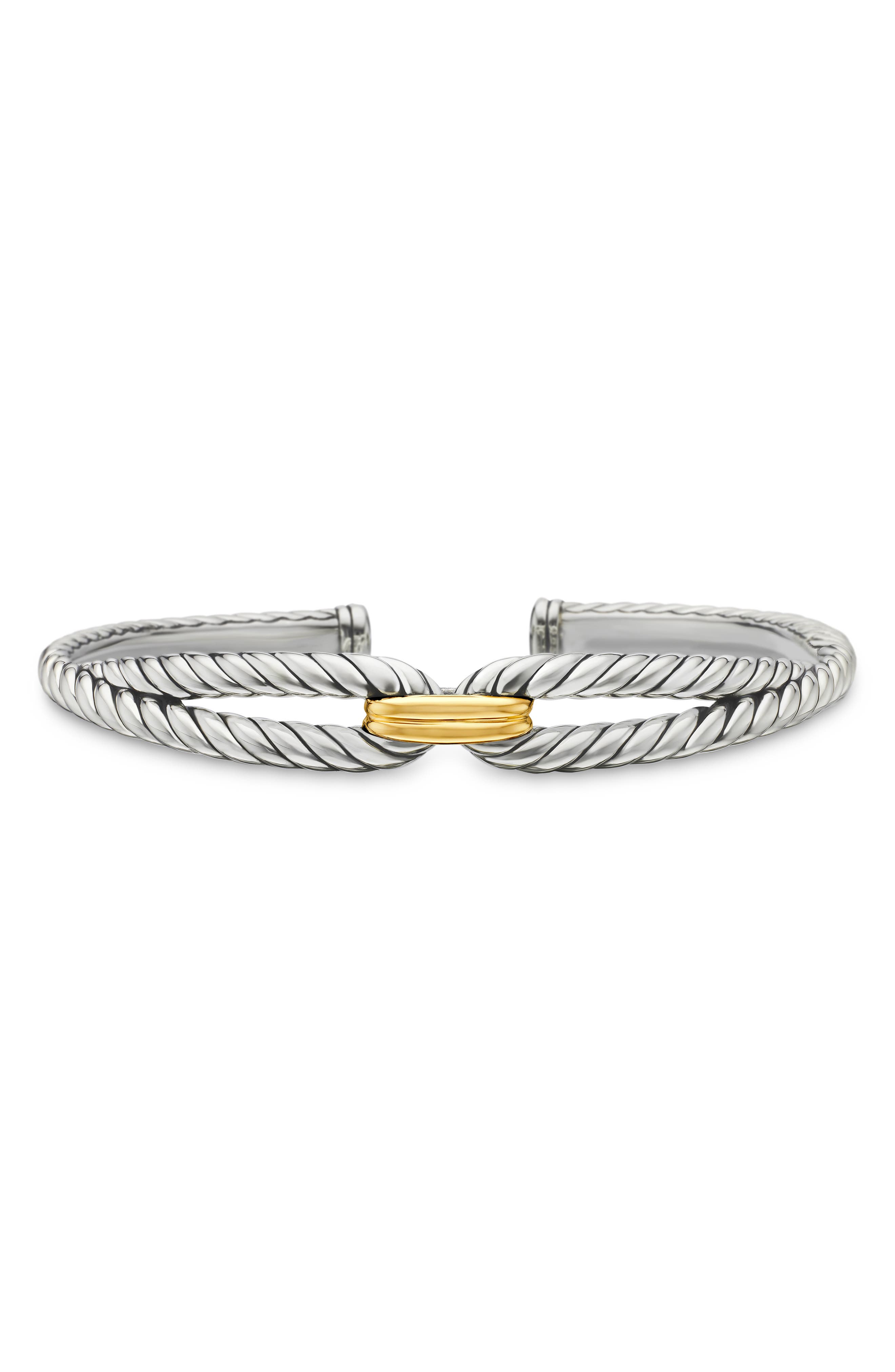 selected YELLOW GOLD/ STERLING SILVER
