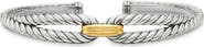 David Yurman Cable Loop Bracelet with 18K Gold