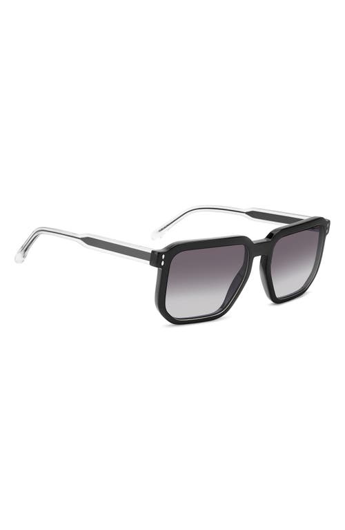Isabel Marant 55mm Square Sunglasses In Black