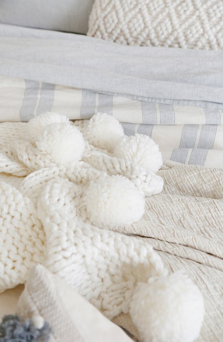 Pom Pom at Home Oulu Throw Blanket, Alternate, color, 