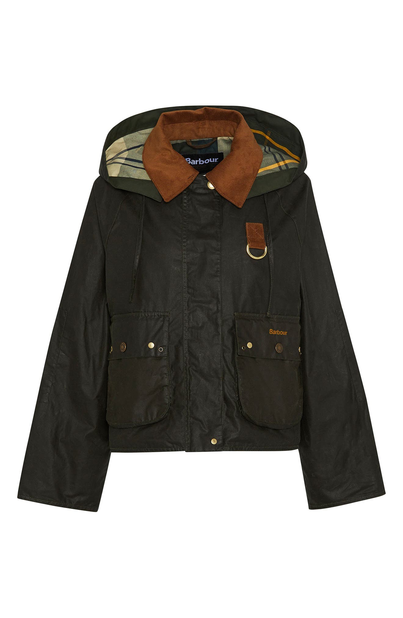 Женские куртки Barbour Erma Waxed Cotton Jacket — фото 5
