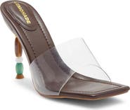 Princess Polly Garnet Beaded Sandal