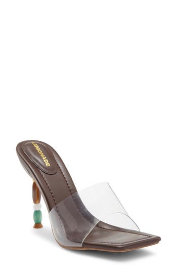Princess Polly Garnet Beaded Sandal In Multi