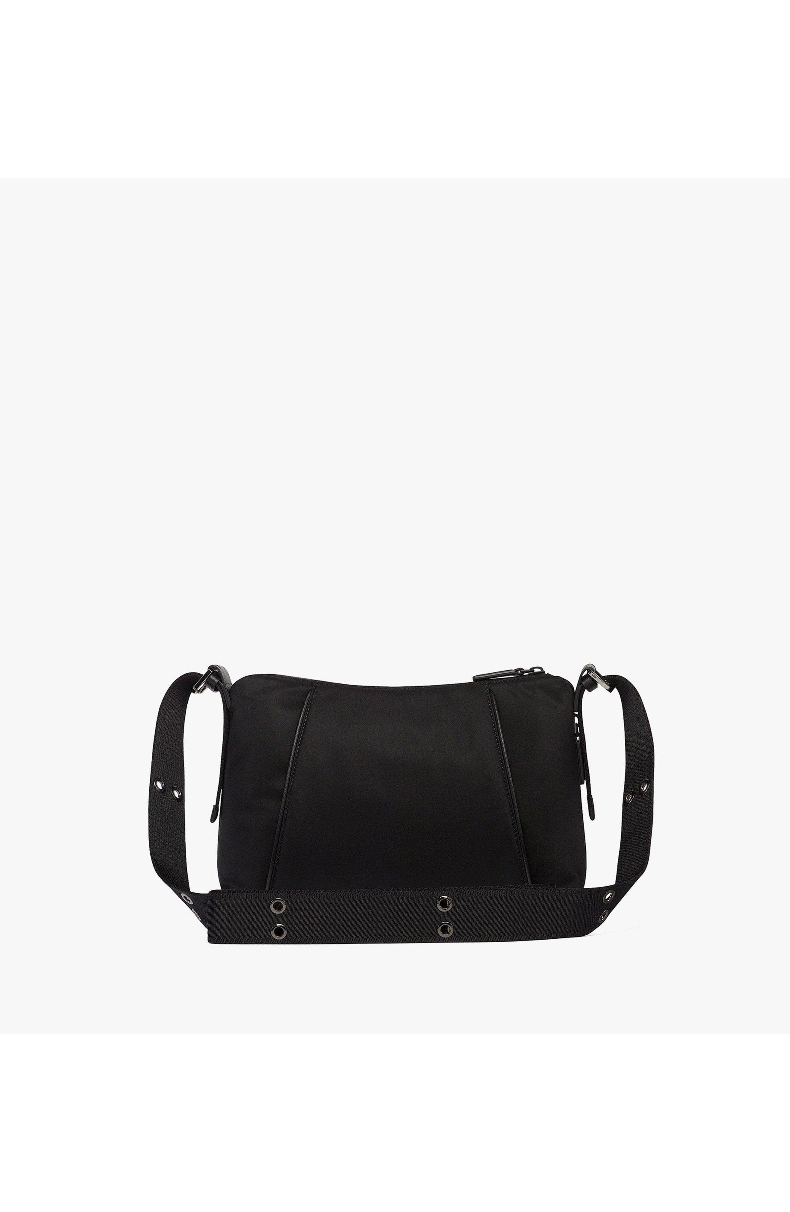 Small Aren Nova Crossbody in Monogram ECONYL®, Alternate, color, Black