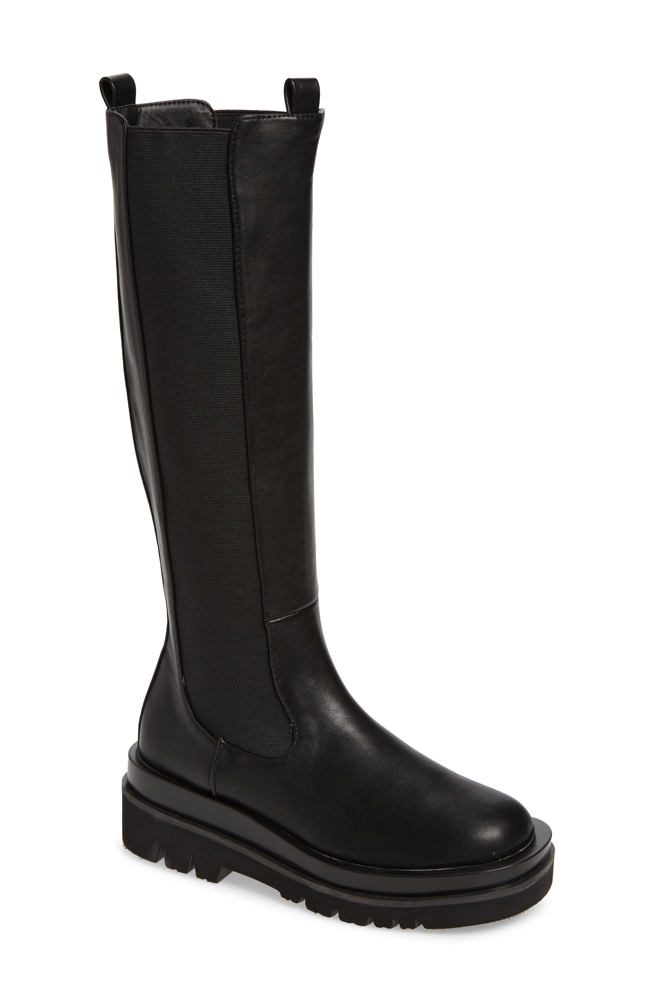 Billini Wynona Knee High Chelsea Boot, Main, color, 