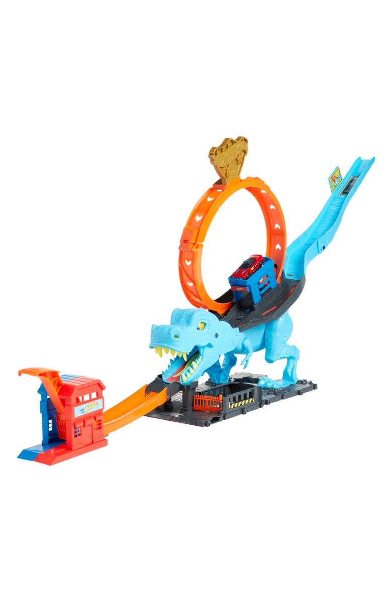 Mattel Hot Wheels<sup>®</sup> City T-Rex Chomp Down<sup>™</sup> Playset, Alternate, color, 