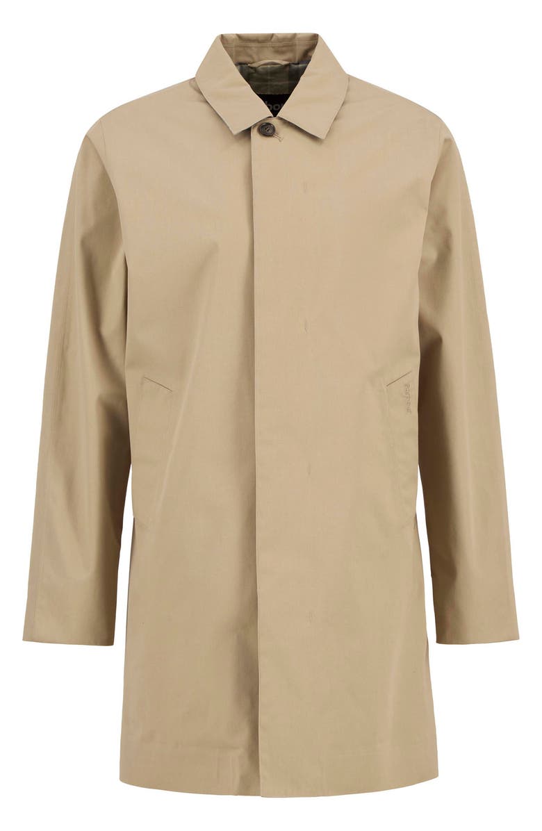 Barbour Rokig Waterproof Car Coat, Alternate, color, Washed Stone/ Highland Lake