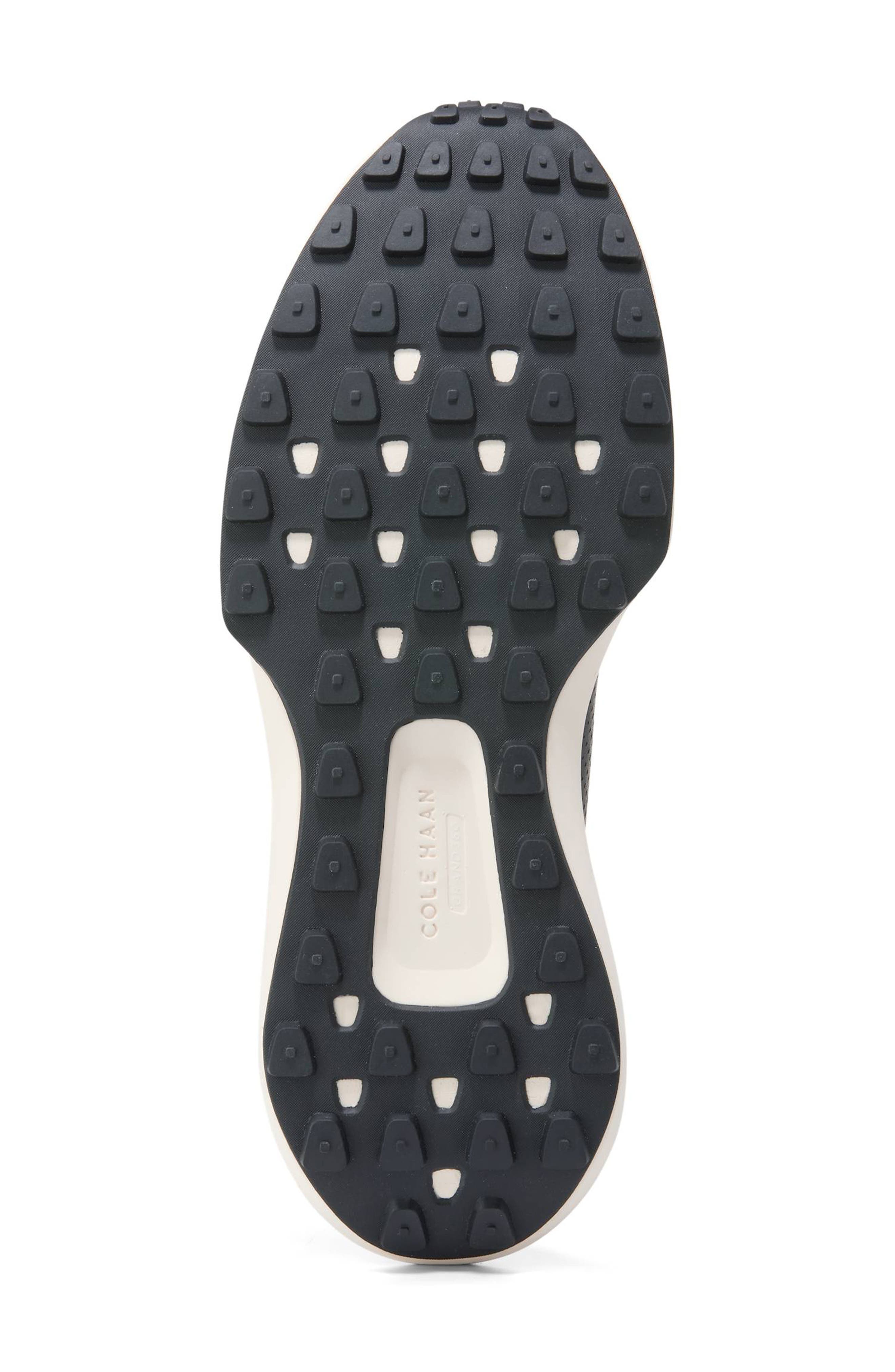 Cole Haan GrandPro Ashland Laser Perforated Sneaker, Alternate, color, Navy Blazer / Ivory