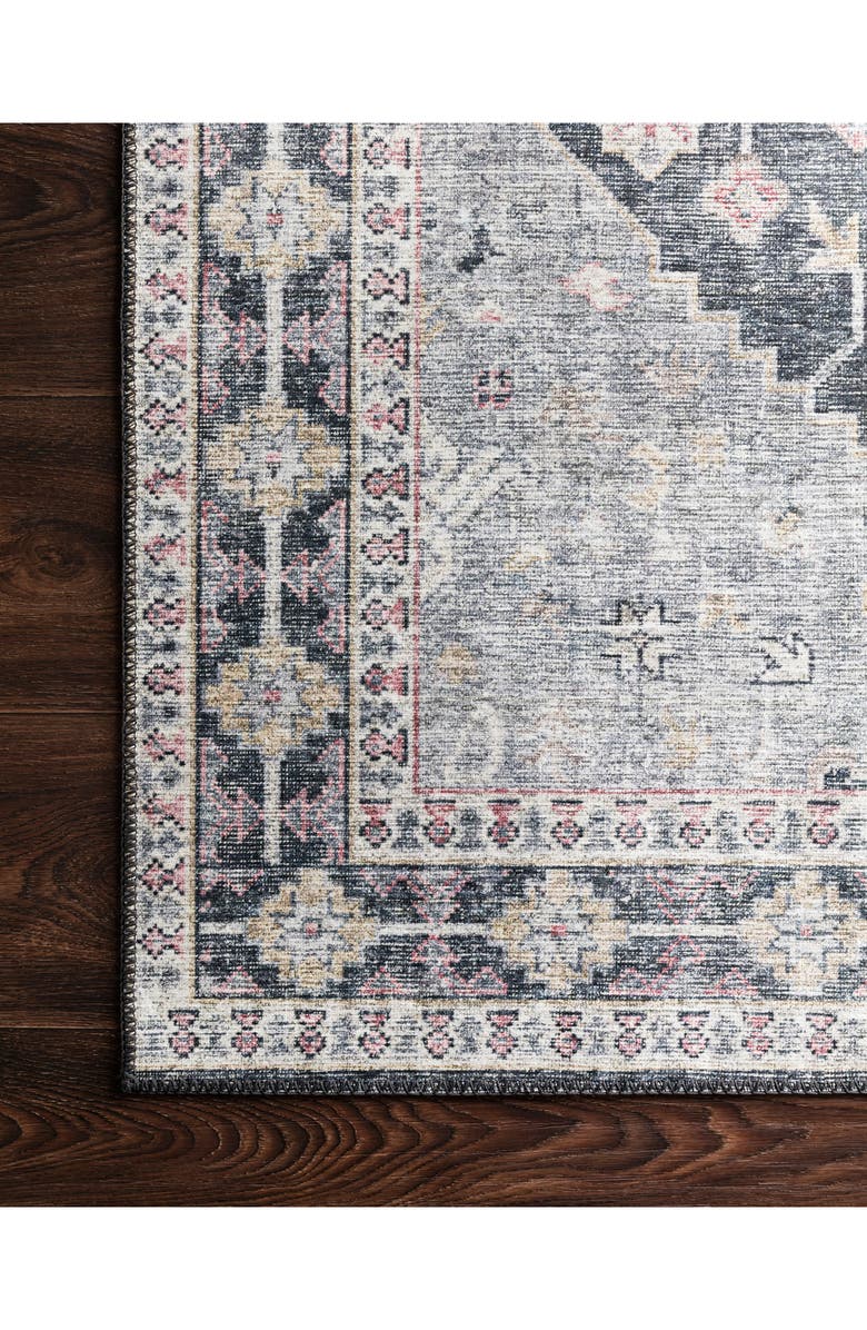 LOLOI Skye Collection Rug - 7'6" x 9'6", Alternate, color, Charcoal / Multi