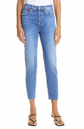 Re/Done Originals High Waist Ankle Jeans