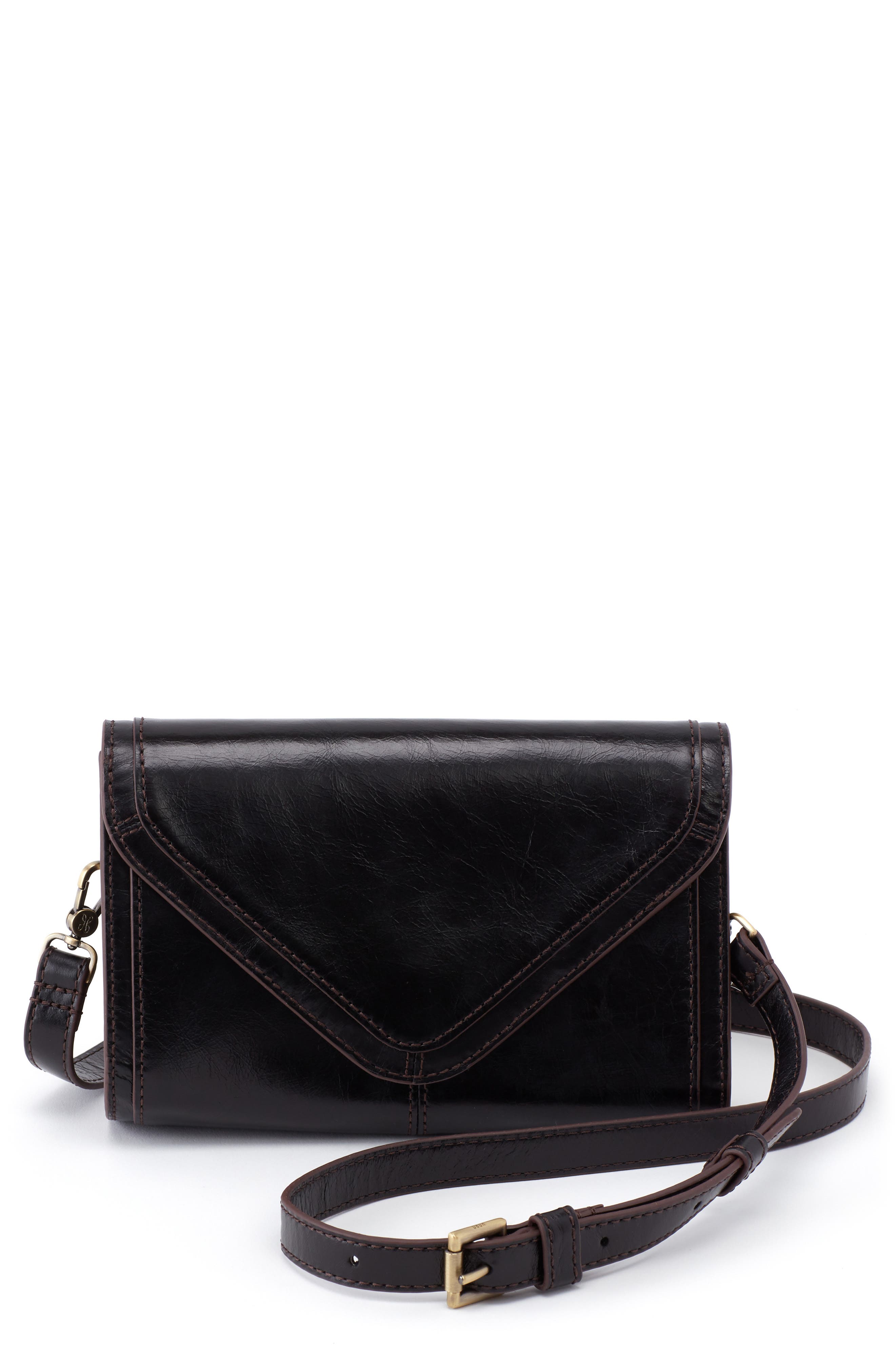 HOBO Fleet Convertible Leather Crossbody Bag, Main, color, 