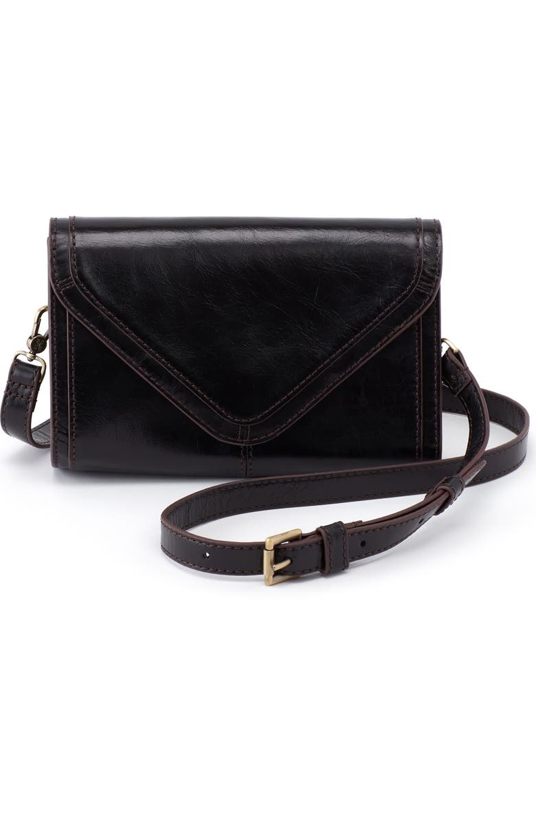 HOBO Fleet Convertible Leather Crossbody Bag, Main, color,