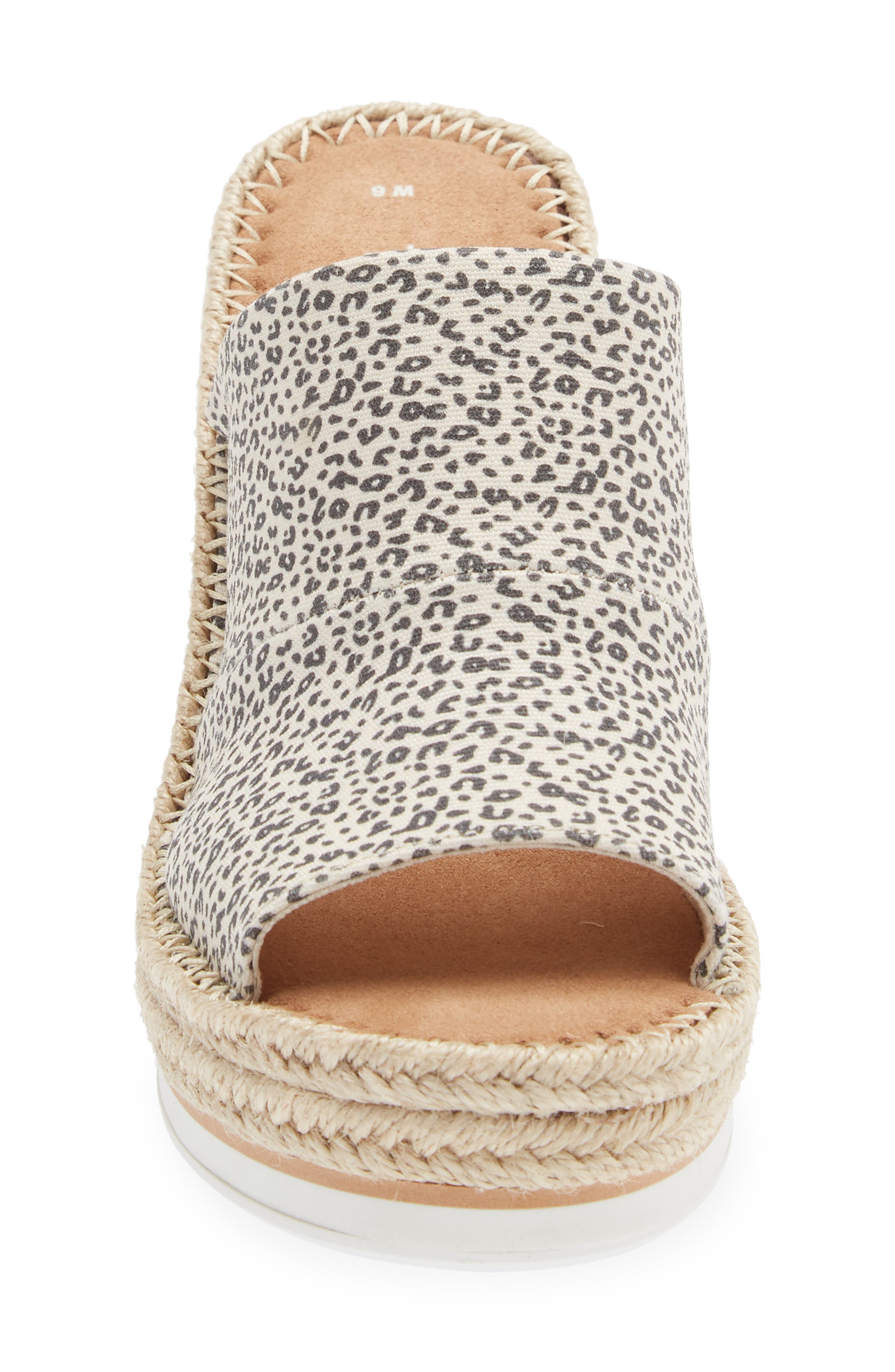 Monica Wedge Slide Sandal, Alternate, color, NATURAL NATURAL