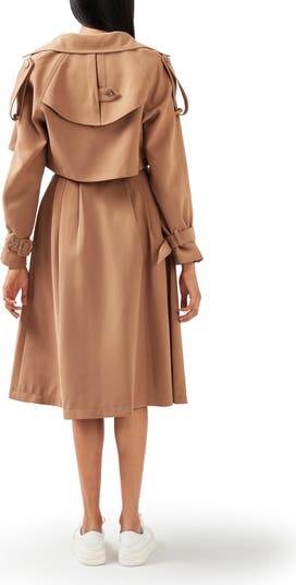 Manhattan Crop Trench Coat