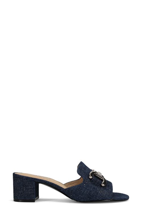 Vaneli Oksana Block Heel Sandal In Jeans