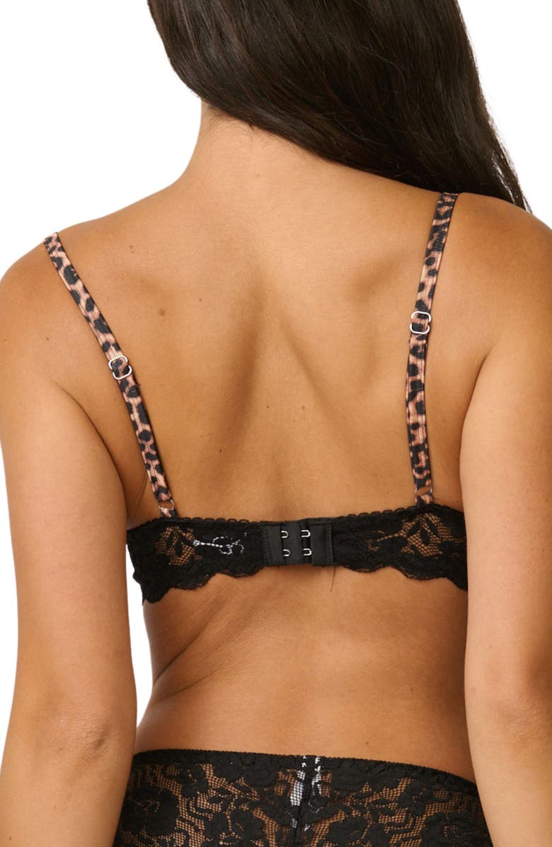 Kat The Label Alix Underwire Bra, Alternate, color, Leopard