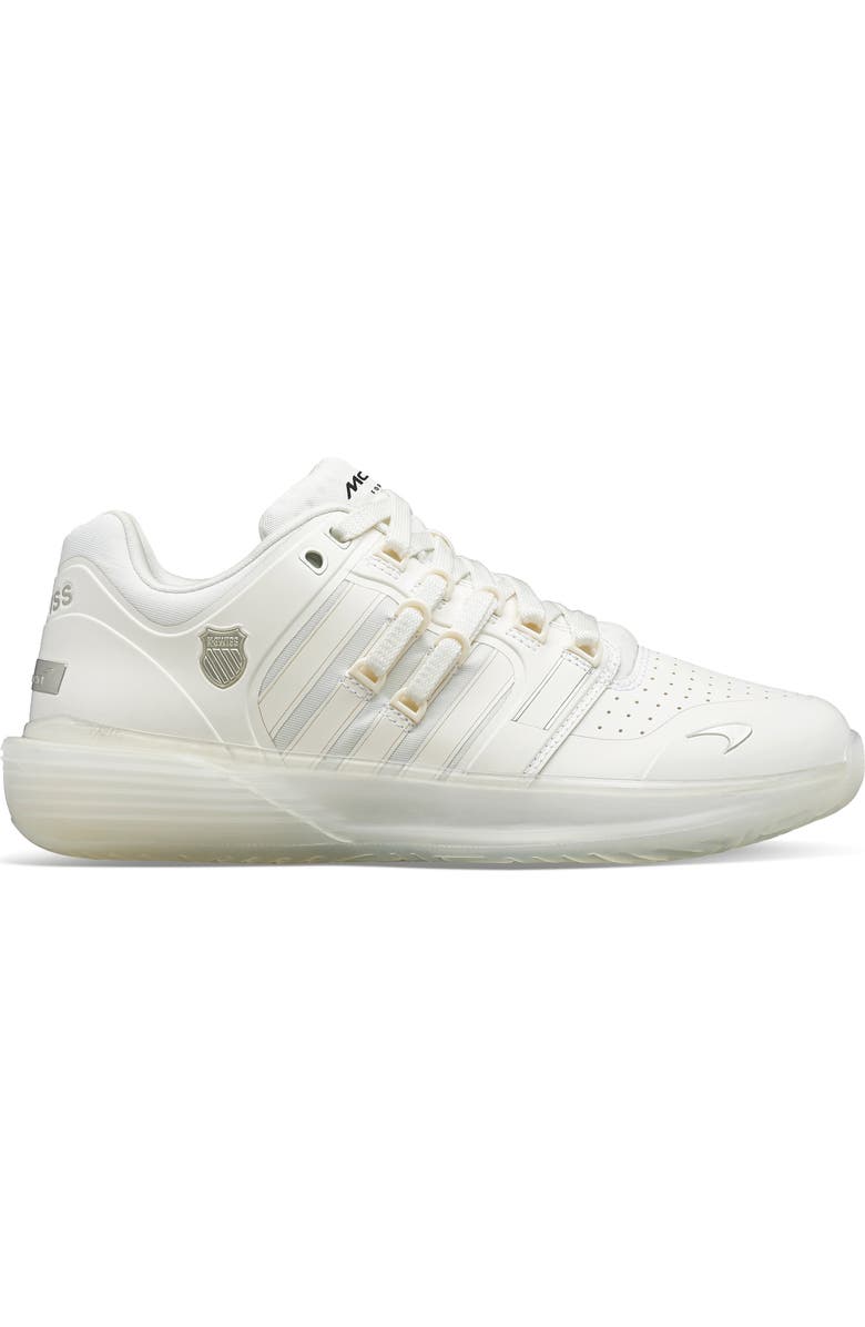 K-Swiss x McLaren Si-18 Ultrashot Sneaker, Alternate, color, Snow White/White