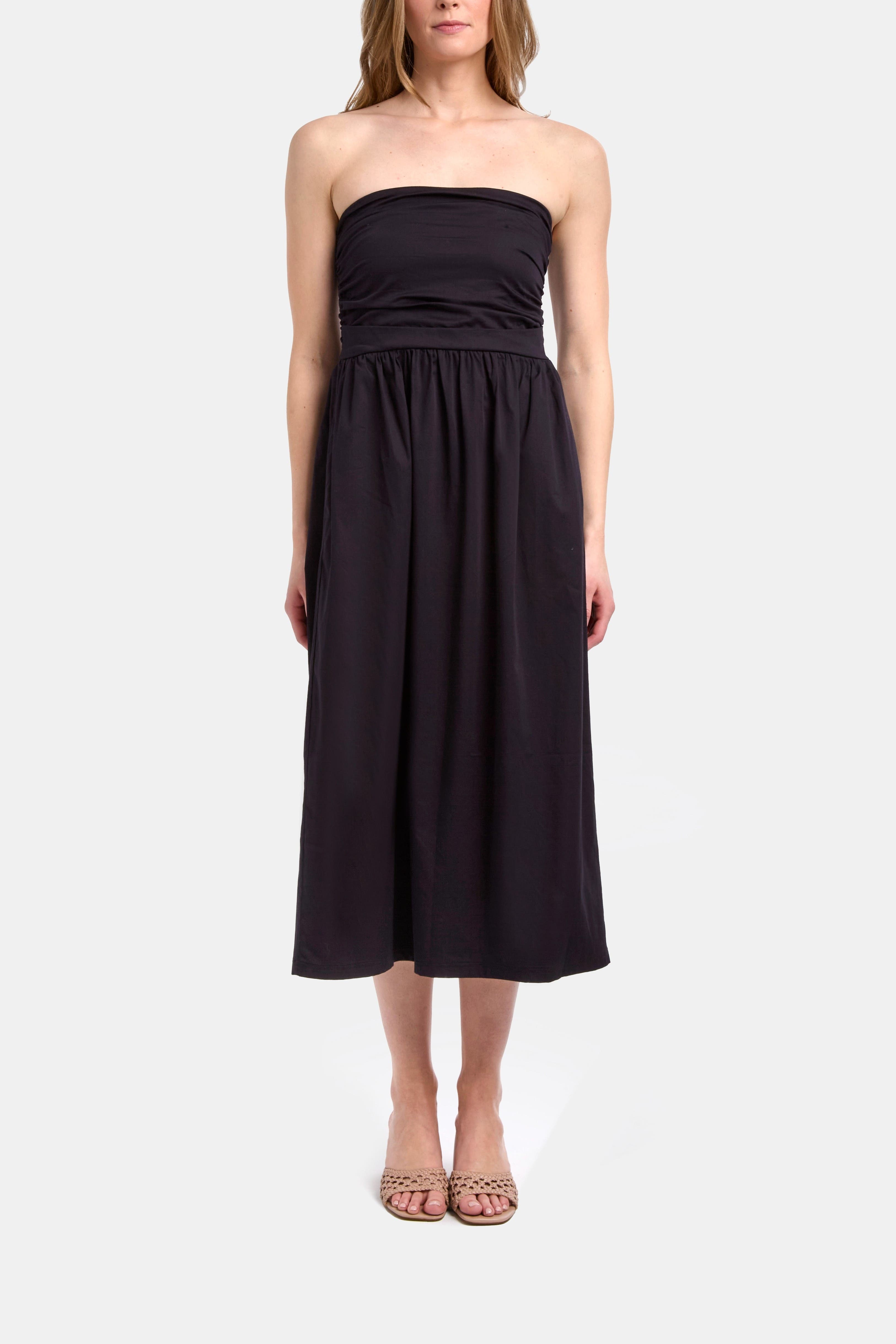 Capsule 132 THE WAVE DRESS in Black 