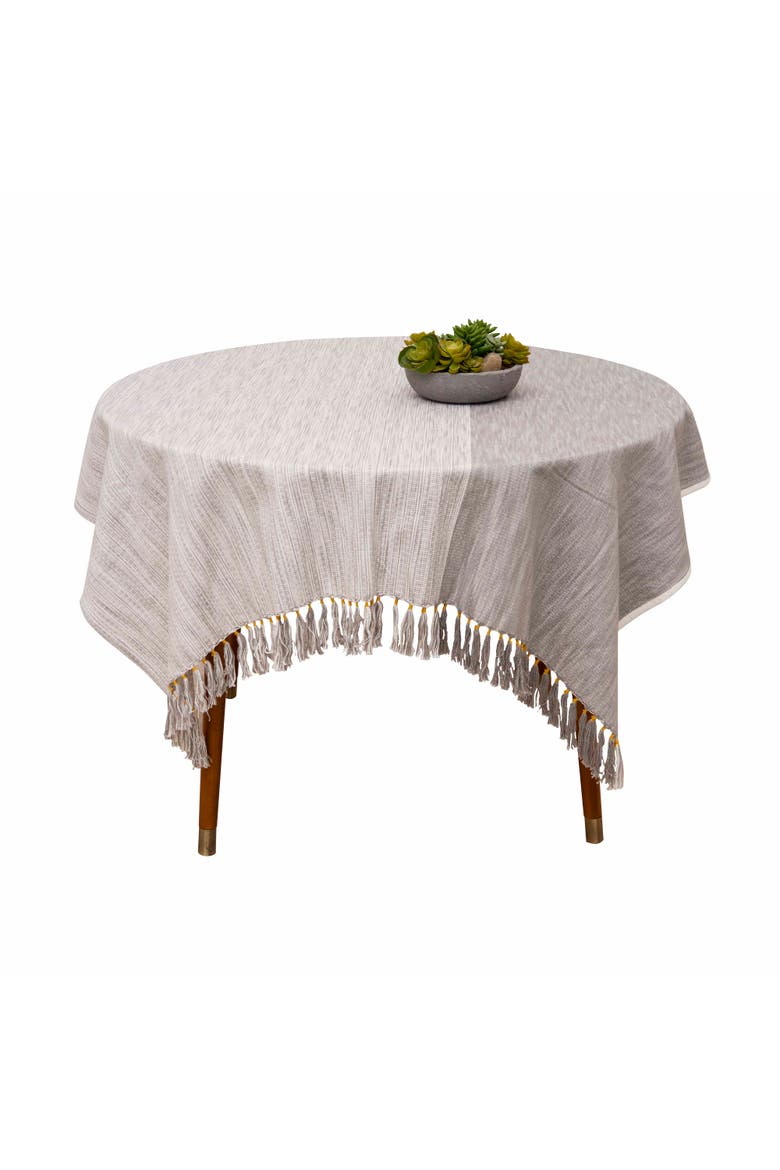 Kerbey Boulder Table Throw Tablecloth 54" x 54", Alternate, color, Grey