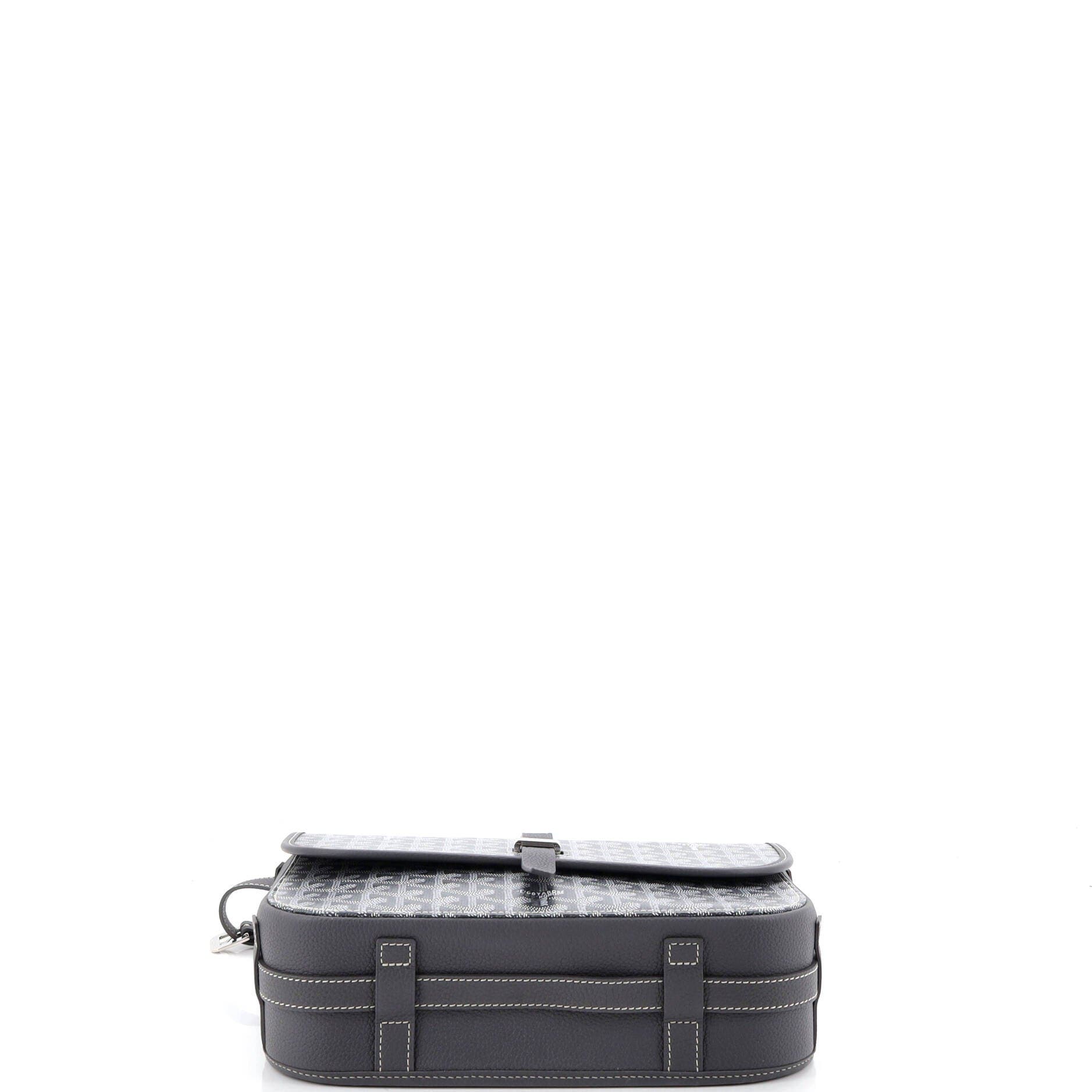 Belvedere II Messenger Bag Coated Canvas MM, Alternate, color, Grey