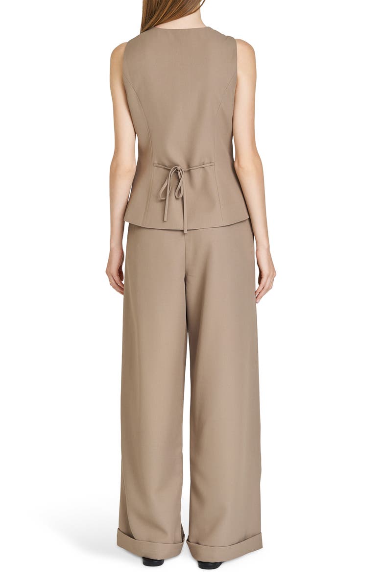 WAYF Maddox Vest, Alternate, color, Taupe