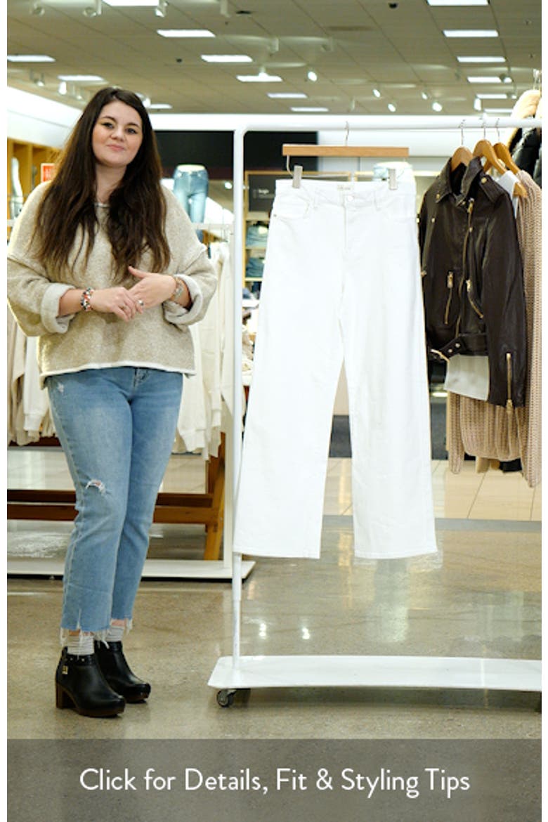 Le Slim Palazzo Wide Leg Jeans video