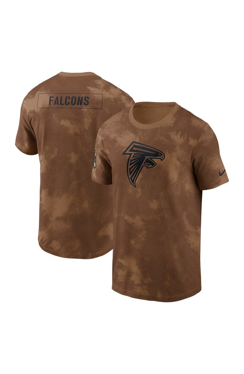 Nike Men's Nike  Brown Atlanta Falcons 2023 Salute To Service Sideline T-Shirt, Alternate, color, 