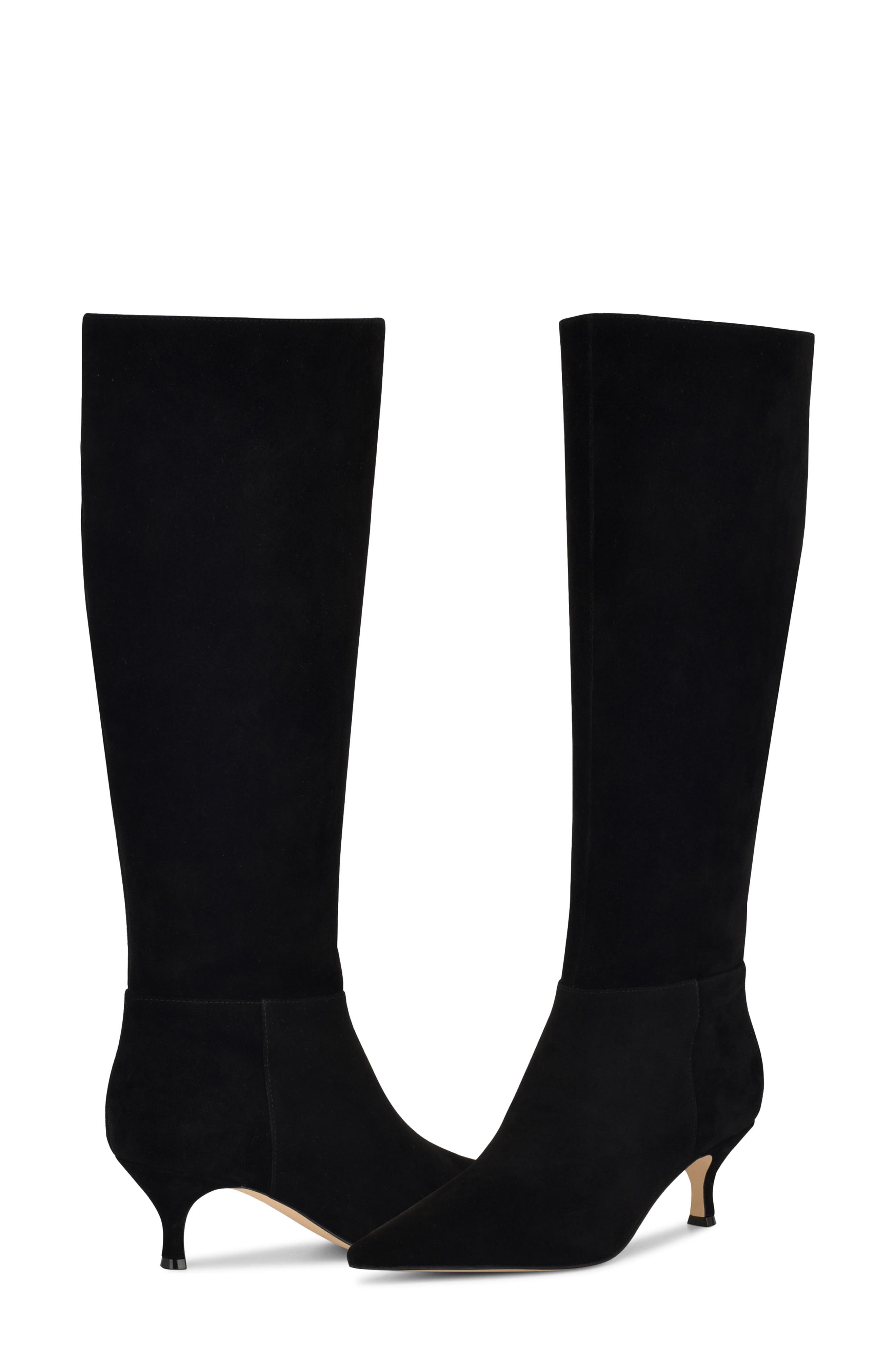Nine West Somas Knee High Boot, Alternate, color, Black