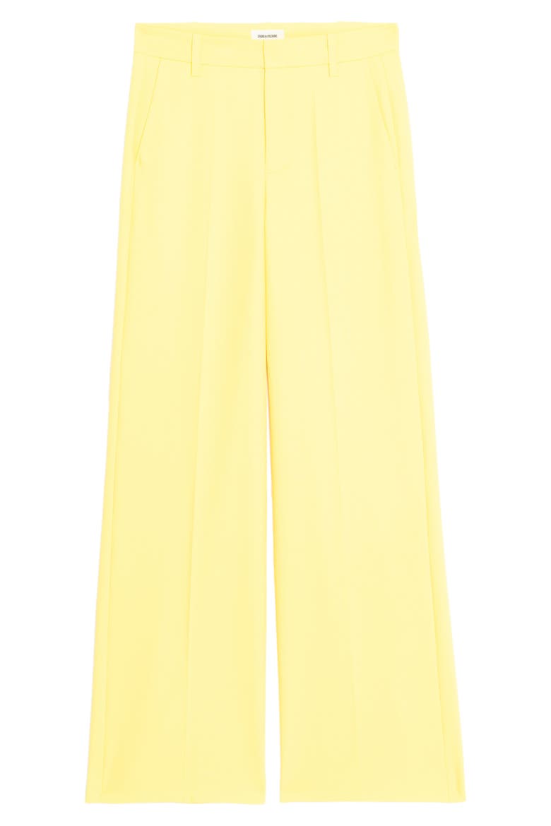 Wide Leg Pants, Alternate, color, BANANA