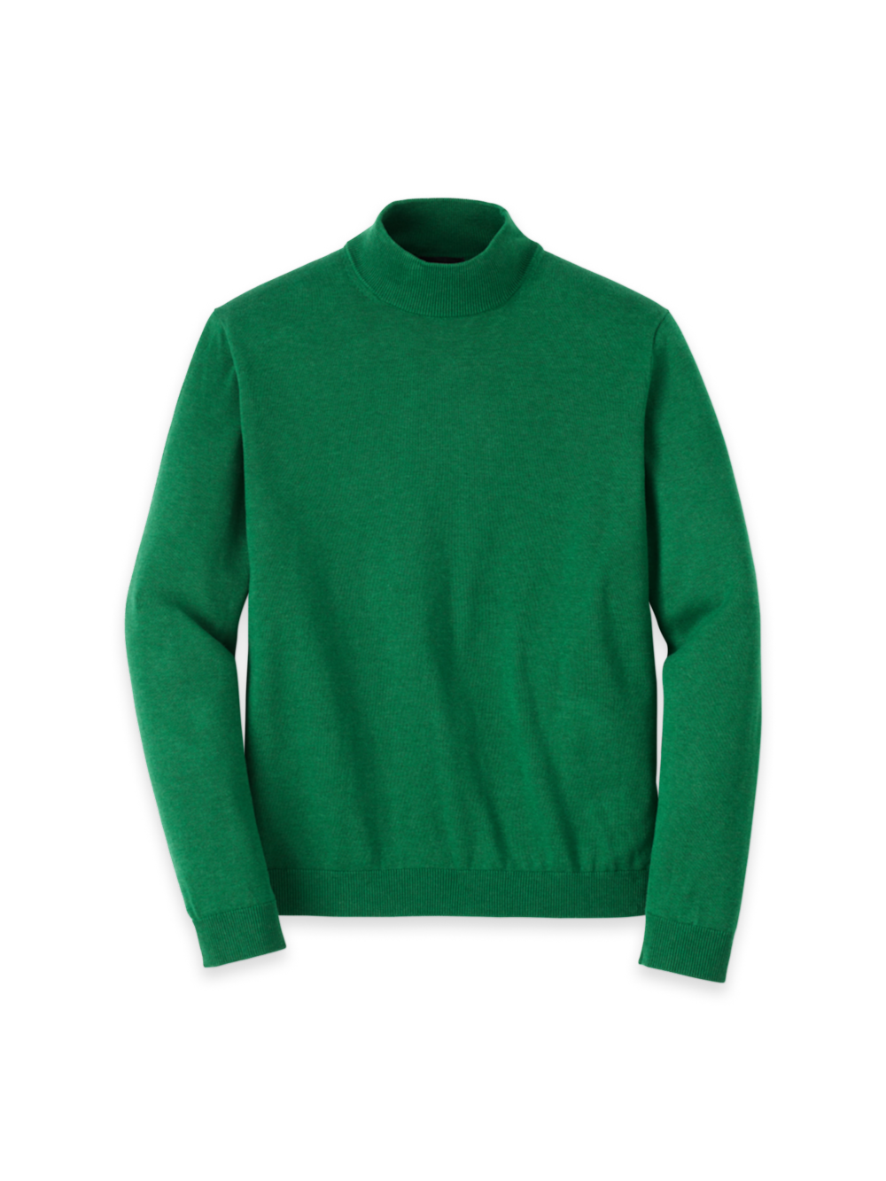 Supima Cotton Mock Neck Sweater - image 3