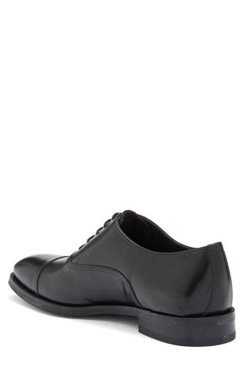 To Boot New York Amedeo Mens Leather Cap Toe Oxfords In Black