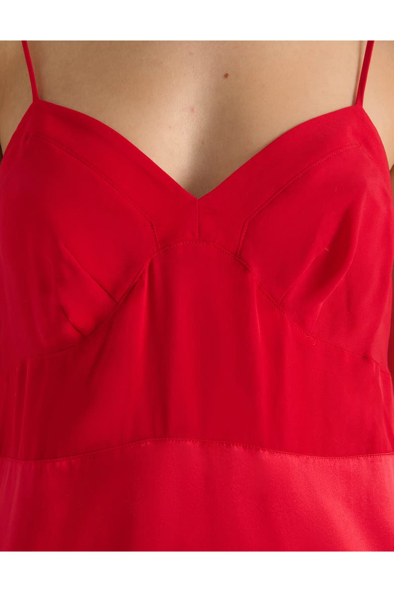 Ingrid Slip, Alternate, color, Scarlet