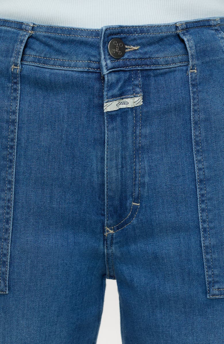 Closed Aria Flare Jeans, Alternate, color, Dark Blue