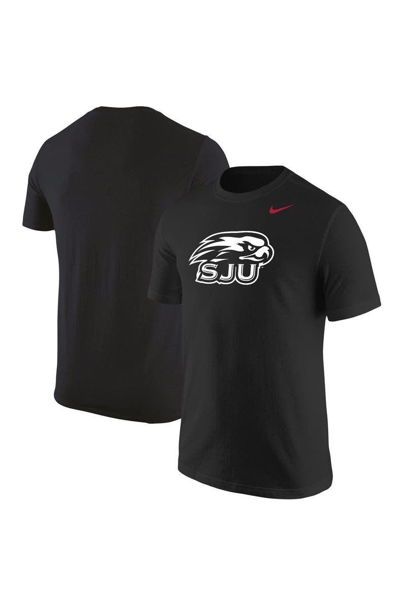 Nike Men's Nike Black Saint Joseph's Hawks Logo Color Pop T-Shirt, Main, color, 