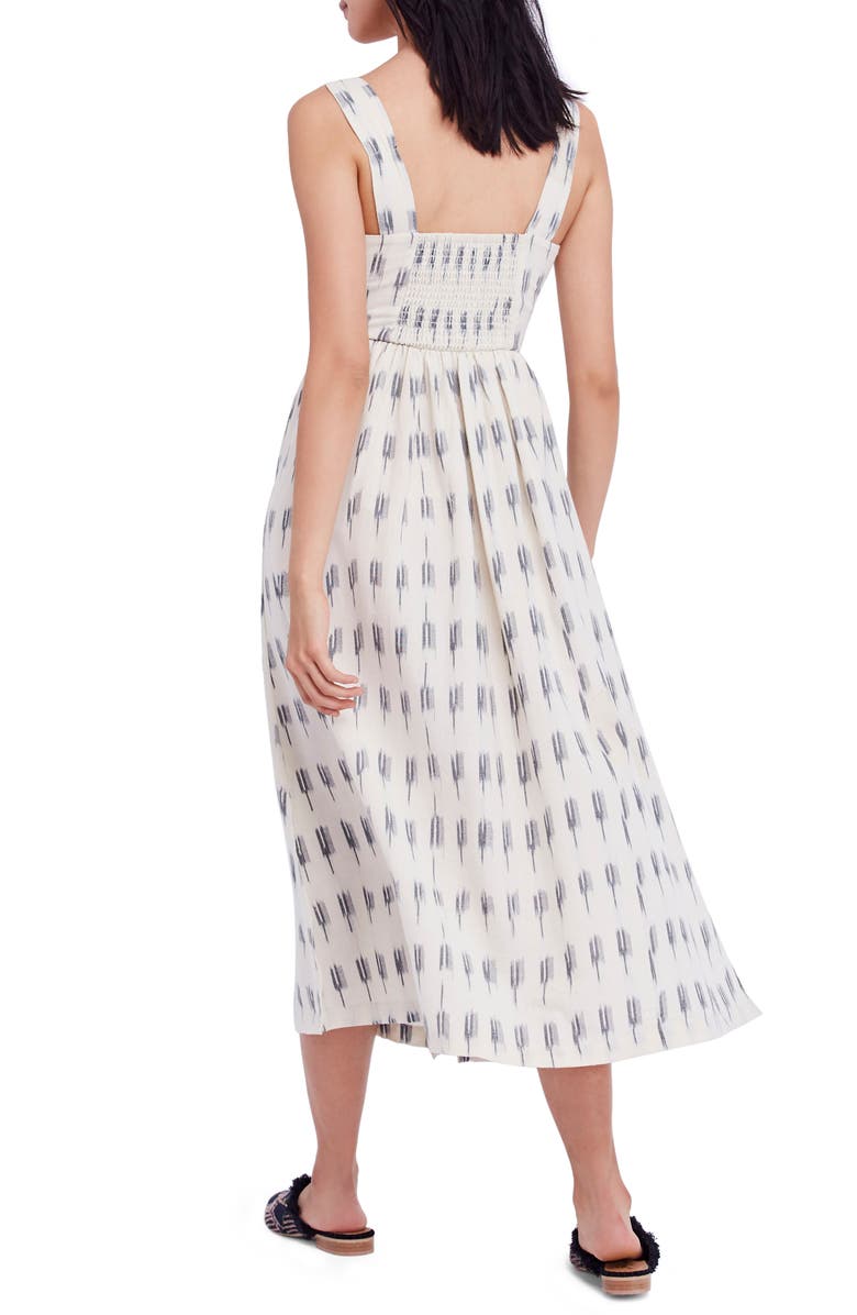 Free People Caldasi Midi Dress, Alternate, color, 