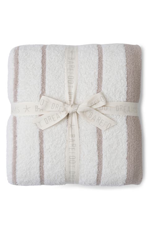 CozyChic® Border Stripe Throw Blanket