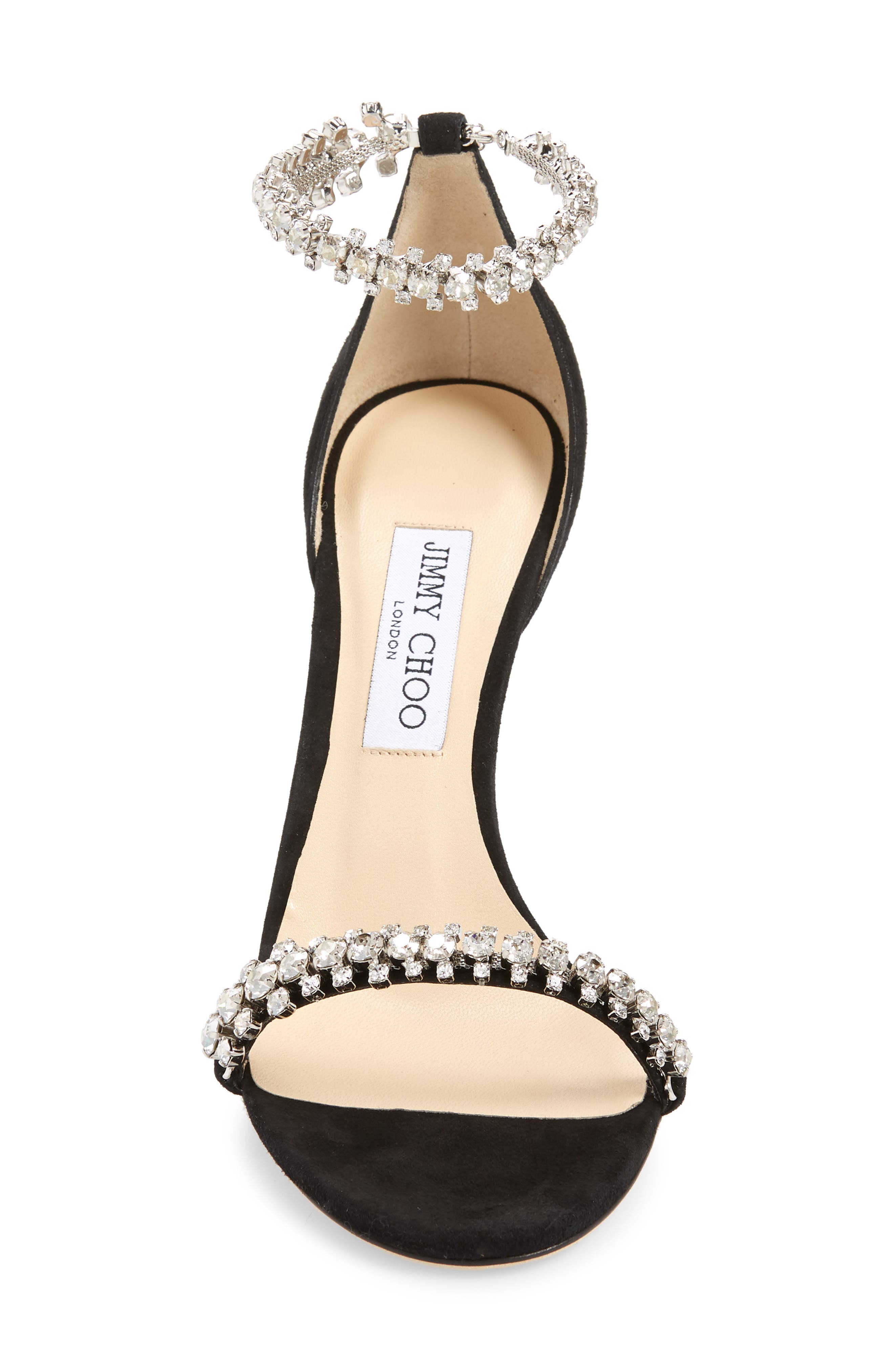 Jimmy Choo Shiloh Jewel Embellished Sandal, Alternate, color, 