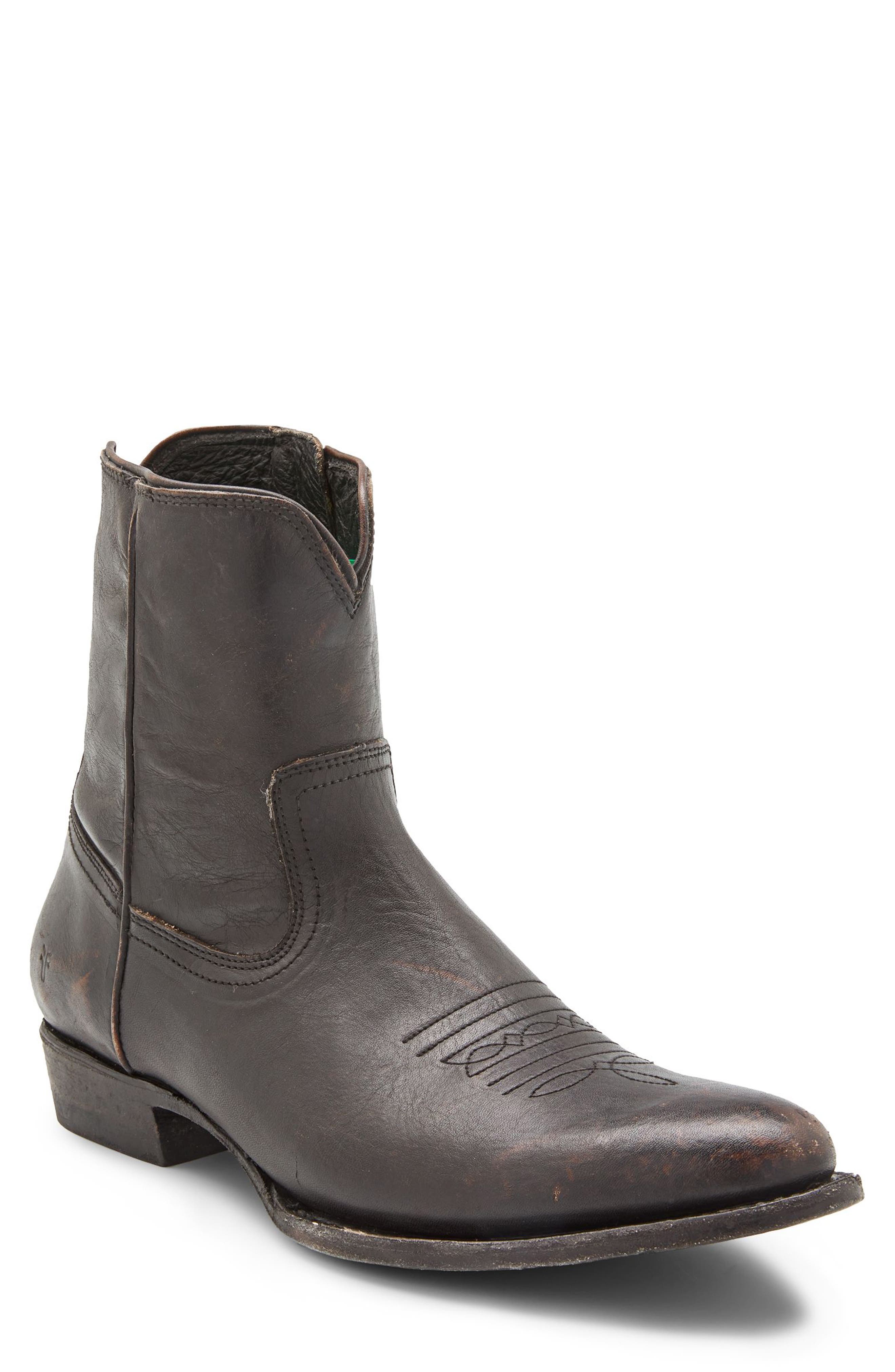 Frye Austin Western Boot, Main, color, Black