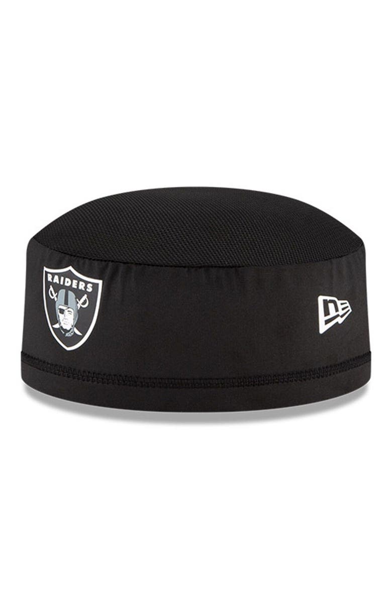 New Era Men's New Era Black Las Vegas Raiders NFL Training Skully Cap, Main, color, 