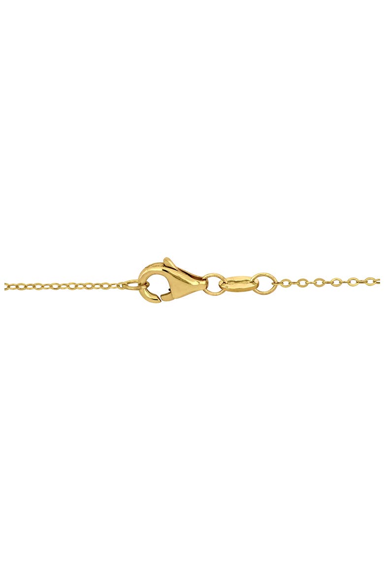 14K Yellow Gold Butterfly Pendant Necklace, Alternate, color, GOLD