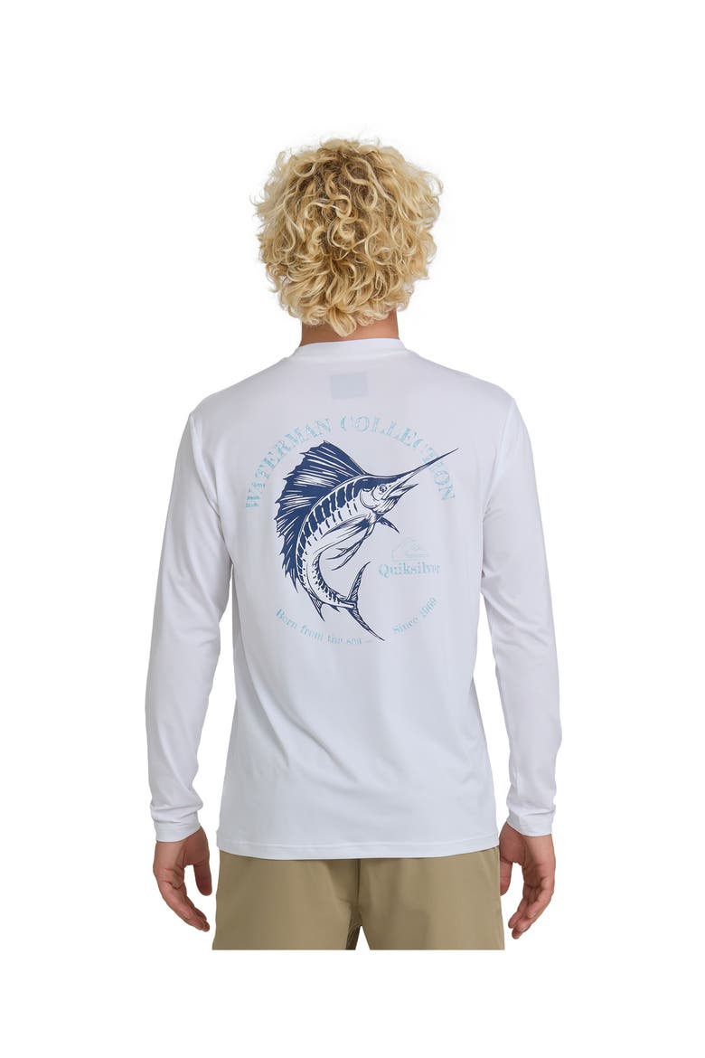 Cool Breeze Long Sleeve UPF shirt, Alternate, color, WHITE