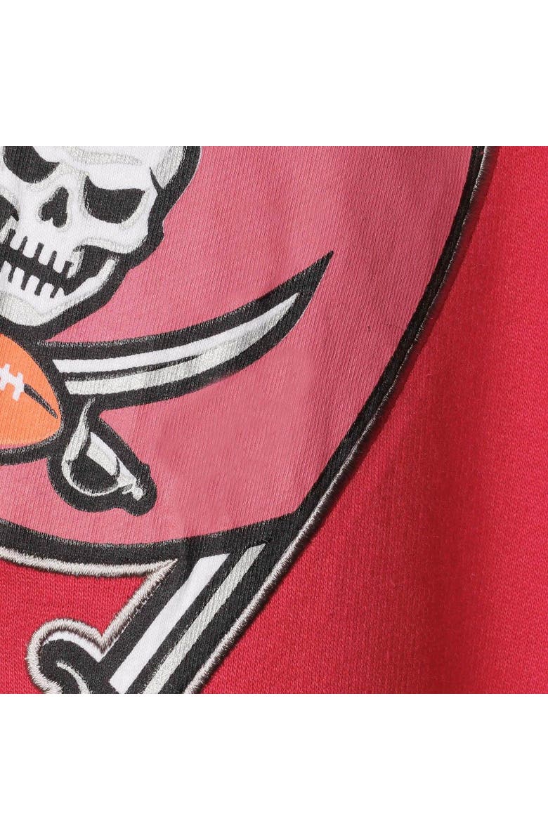 FANATICS Men's Fanatics Branded Red/Pewter Tampa Bay Buccaneers Big & Tall Block Party Pullover Hoodie, Alternate, color, Red