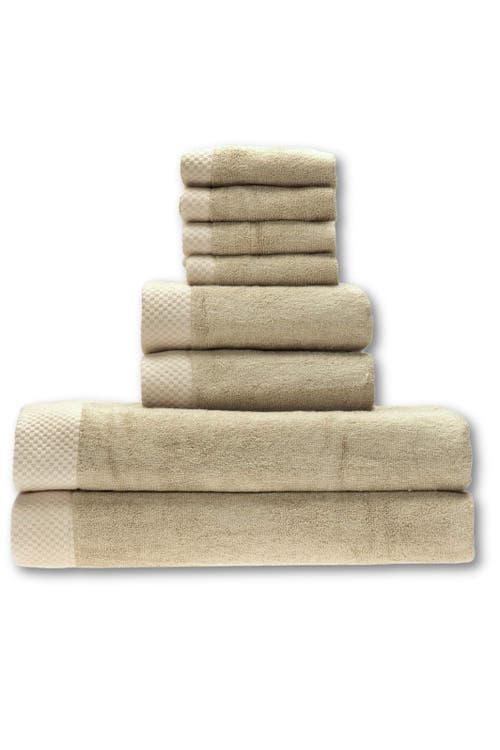 Bedvoyage Luxury Viscose Odor & Mildew Resistant Towel Collection, 8pc Set