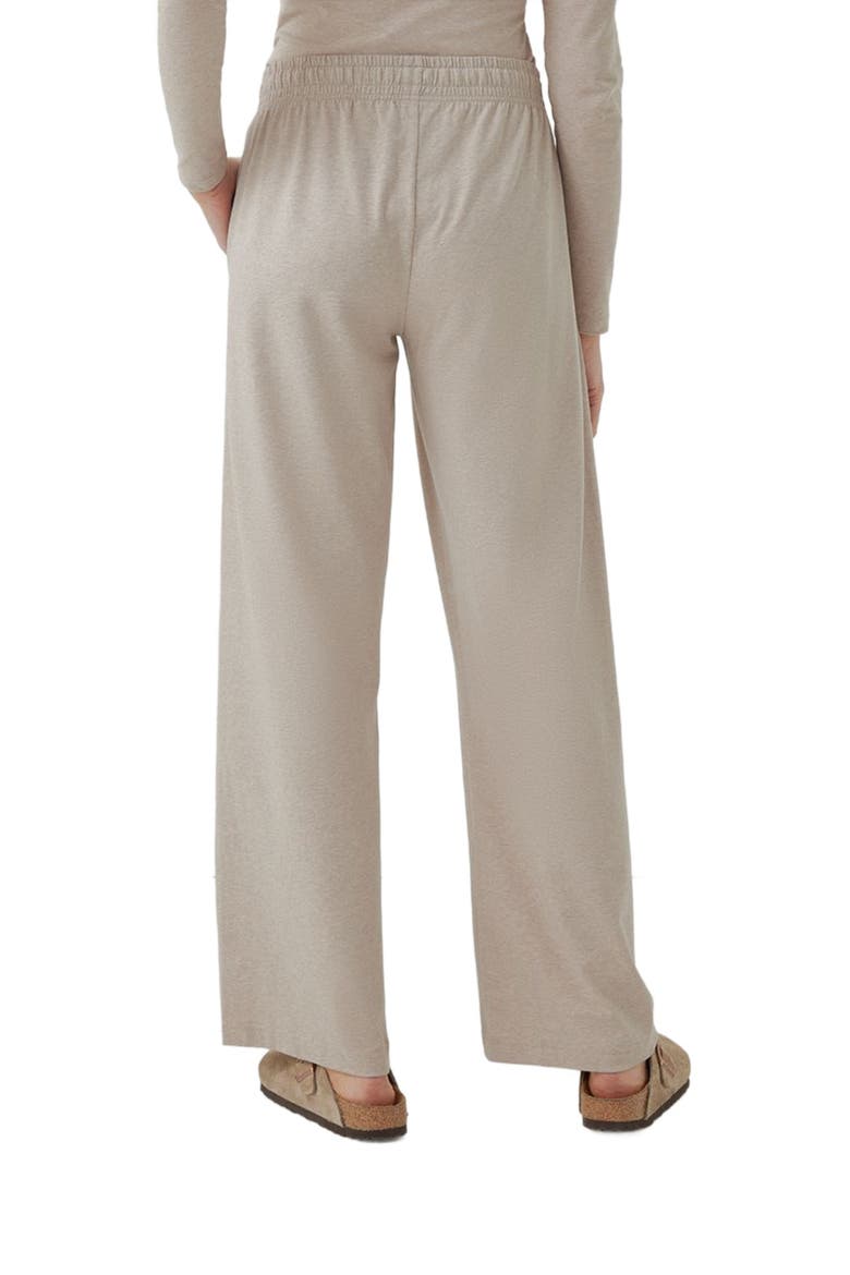 Cool Stretch Lounge Pant Made With Organic Cotton, Alternate, color, Oat Heather