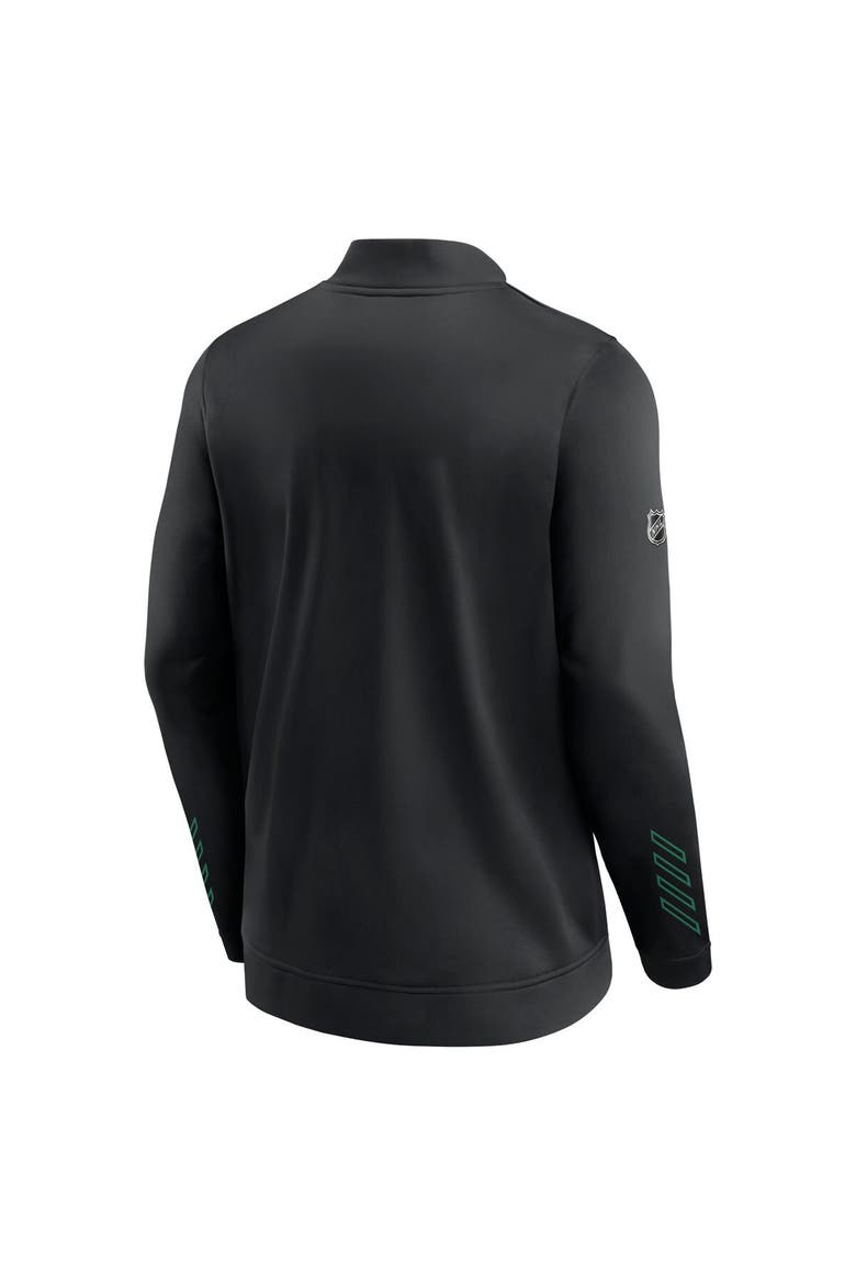 Men's Fanatics Branded Black Dallas Stars Locker Room Full-Zip Jacket, Alternate, color, Black