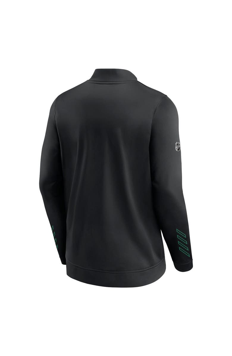 FANATICS Men's Fanatics Branded Black Dallas Stars Locker Room Full-Zip Jacket, Alternate, color, 