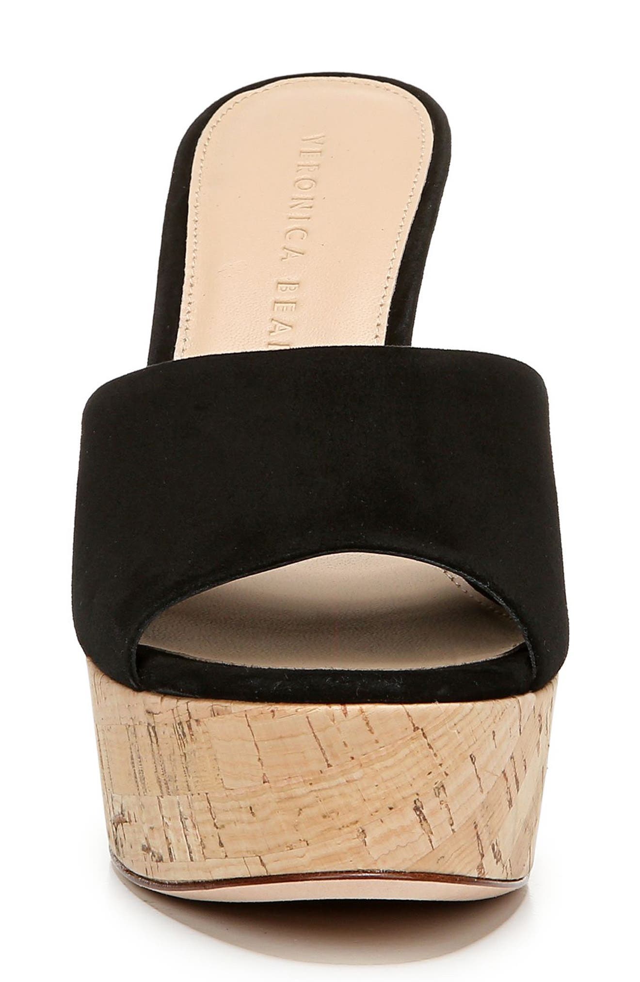 Veronica Beard Dali Platform Wedge Sandal, Alternate, color, 